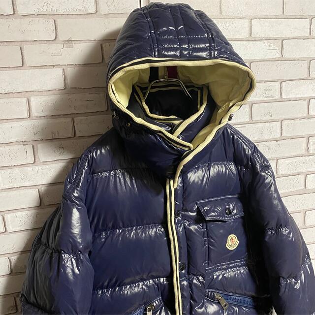 MONCLER ダウン　ネイビー