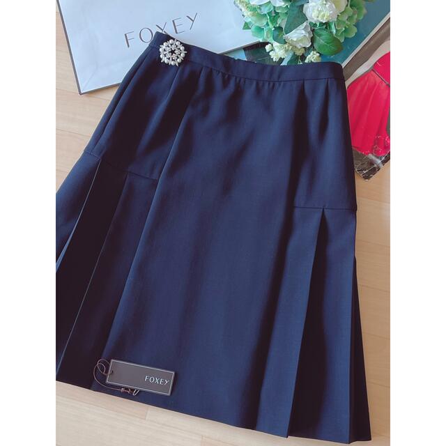 ギフト FOXEY カシミアギャザースカート 40 Rene | atacadopapelandia