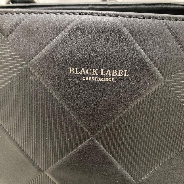 BLACK LABEL CRESTBRIDGE(ブラックレーベルクレストブリッジ)のブラックレーベル クレストブリッジ レザー トートバック メンズのバッグ(トートバッグ)の商品写真