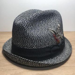 ニューヨークハット(NEW YORK HAT)の新品未使用　季節限定値下げニューヨークハット　ストローハット　送料無料　男女兼用(ハット)