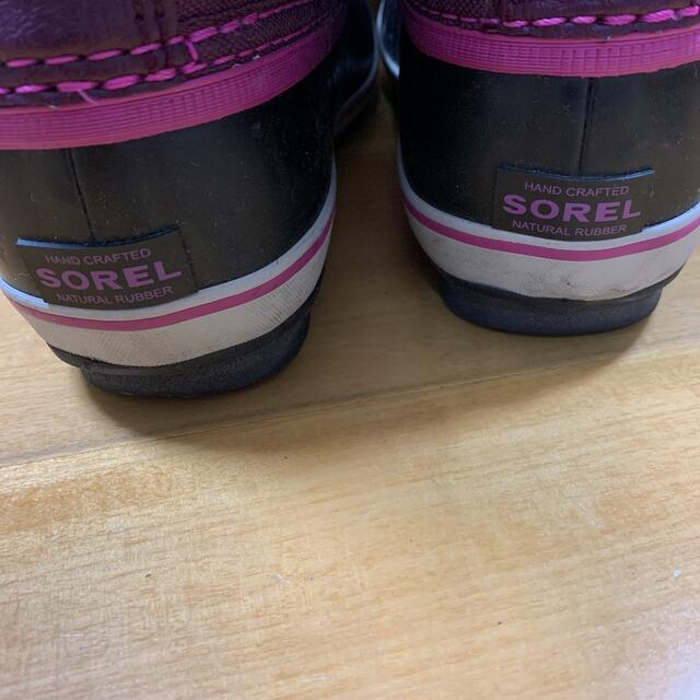 SOREL(ソレル)のソレル　スノーブーツ  21センチ キッズ/ベビー/マタニティのキッズ靴/シューズ(15cm~)(アウトドアシューズ)の商品写真