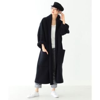 ユナイテッドアローズ(UNITED ARROWS)のらいす様専用　ATON ガウンコート　ユナイテッドアローズ(ロングコート)