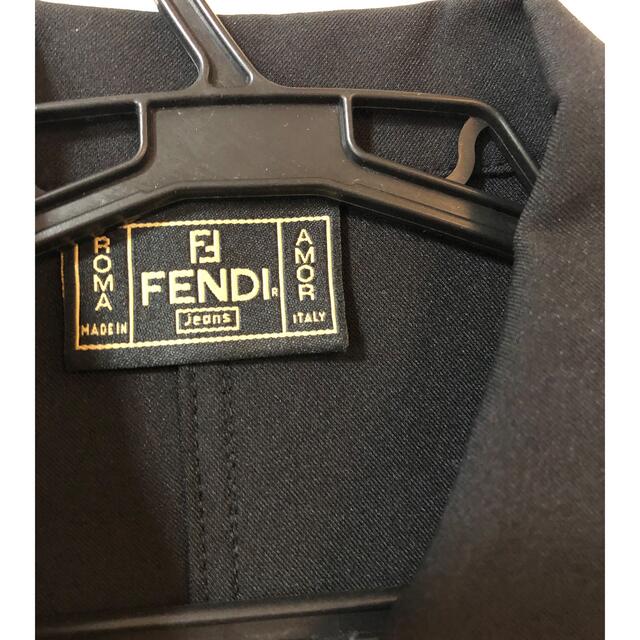 未使用　FENDI フェンディ ブラック　トレンチコート