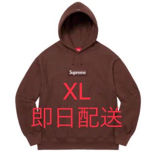 シュプリーム(Supreme)のsupreme Box Logo Hooded Sweatshirt brown(パーカー)