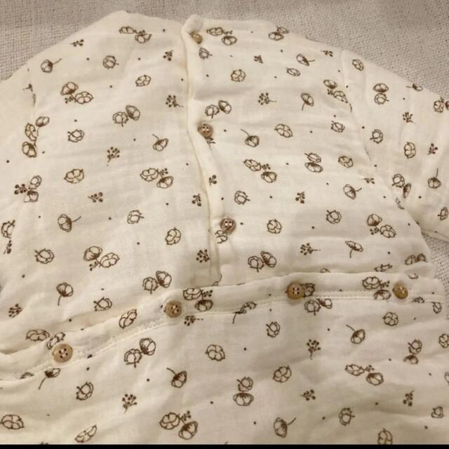 ZARA HOME(ザラホーム)のzarababy ロンパース カバーオール　アウター　ザラベビー　74 80 キッズ/ベビー/マタニティのベビー服(~85cm)(カバーオール)の商品写真