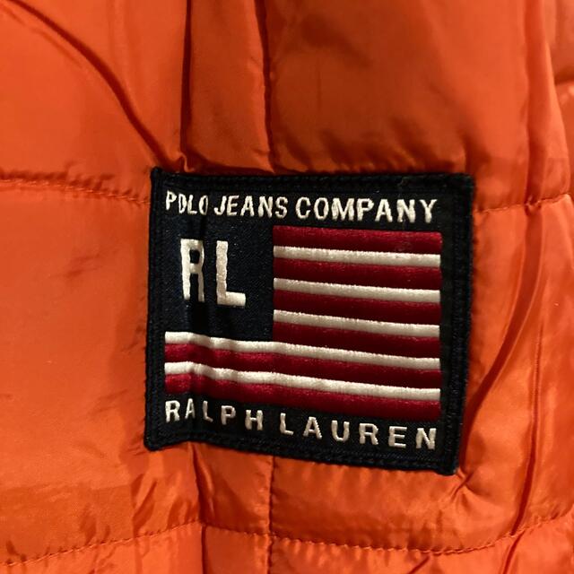 Ralph Lauren(ラルフローレン)のポロジーンズ　ダウンジャケット　リバーシブル　ハーフジップ メンズのジャケット/アウター(ブルゾン)の商品写真