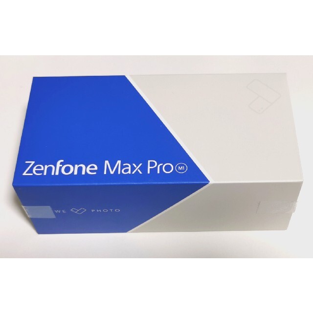 ZenFone(ゼンフォン)のZenFone Max Pro M1 ZB602KL ディープシーブラック スマホ/家電/カメラのスマートフォン/携帯電話(スマートフォン本体)の商品写真