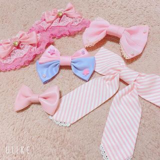 アンジェリックプリティー(Angelic Pretty)の【Angelic Pretty】リボン＆お袖留めセット(その他)