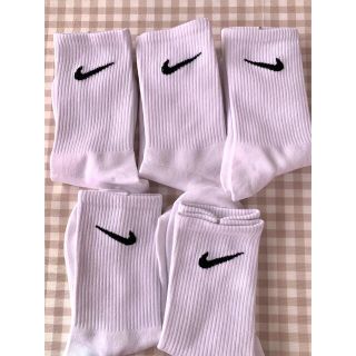 ナイキ(NIKE)の5足組ナイキ NIKE 長め 靴下 25-27cm 白ソックス (ソックス)