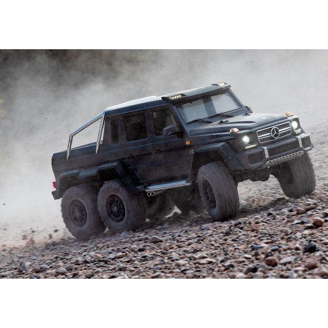 トラクサス TRX6 メルセデスベンツ クリップレス 6×6 ブラック トラクサス TRX6 メルセデスベンツ クリップレス 6×6 ブラック