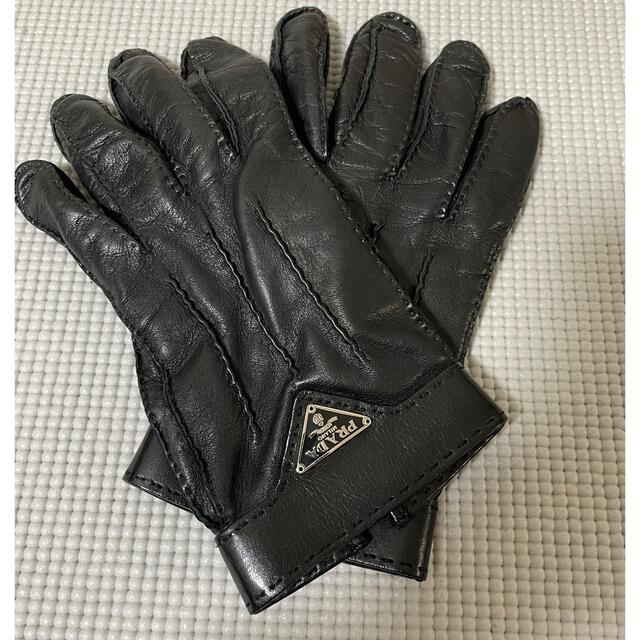 PRADA Leather Grove プラダ　レザー手袋　本革