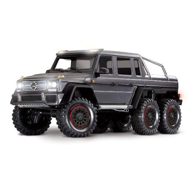 トラクサス TRX6 メルセデスベンツ G63 6×6 シルバー　RTR