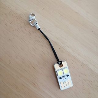 コンパクトUSBライト　高輝度LED ホワイト(その他)