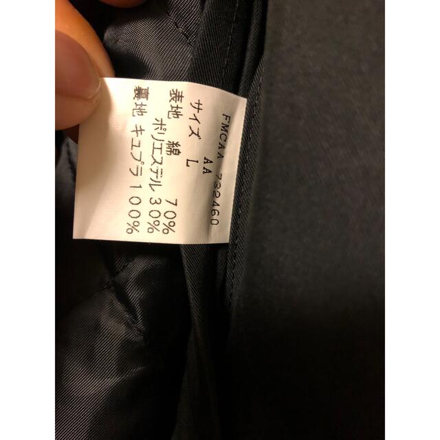 MOSCHINO(モスキーノ)のMOSCHINO ステンカラーコート　チャコールグレー　ロング　オーバー メンズのジャケット/アウター(ステンカラーコート)の商品写真