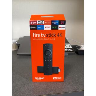 アップル(Apple)の【新品】Fire TV Stick 4k ファイヤースティック　Amazon(映像用ケーブル)