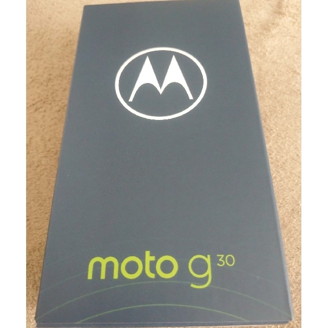 スマホ/家電/カメラmoto g30 新品未開封 パステルスカイ Motorola