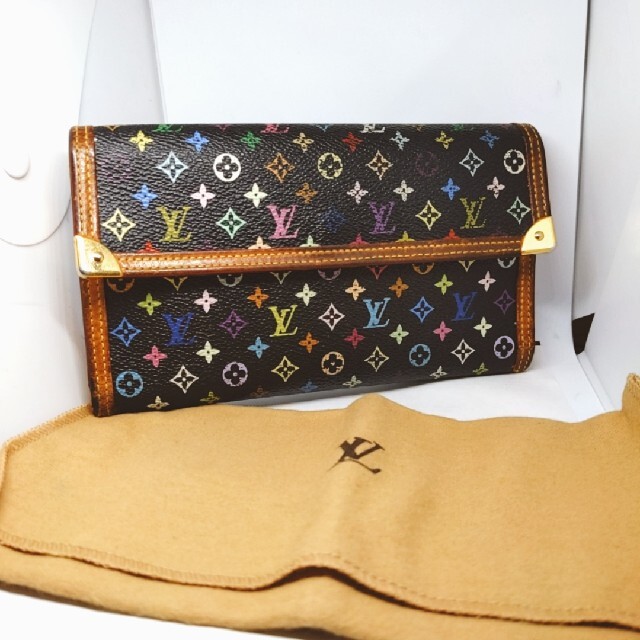 LOUIS VUITTON - 【正規品】ルイヴィトン ポルトフォイユ インターナショナル マルチカラー 長財布の通販 by まみたん's