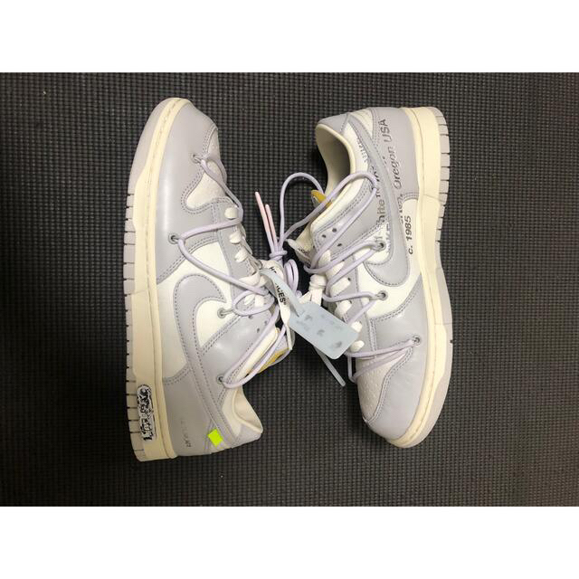 Off White Nike Dunk Low Lot 49 of 50 美品