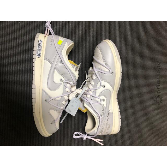 NIKE DUNK LOW Off-White  lot49 28cm