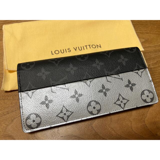 LOUIS VUITTON 長財布 スプリットライン ポルトフォイユ ブラザメンズ