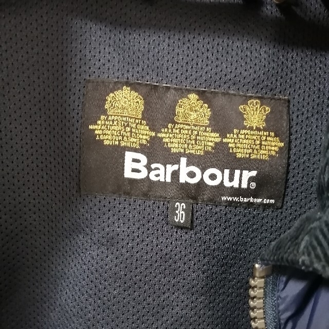 Barbour(バーブァー)のバブアー　ボーダー　ナイロン メンズのジャケット/アウター(ステンカラーコート)の商品写真