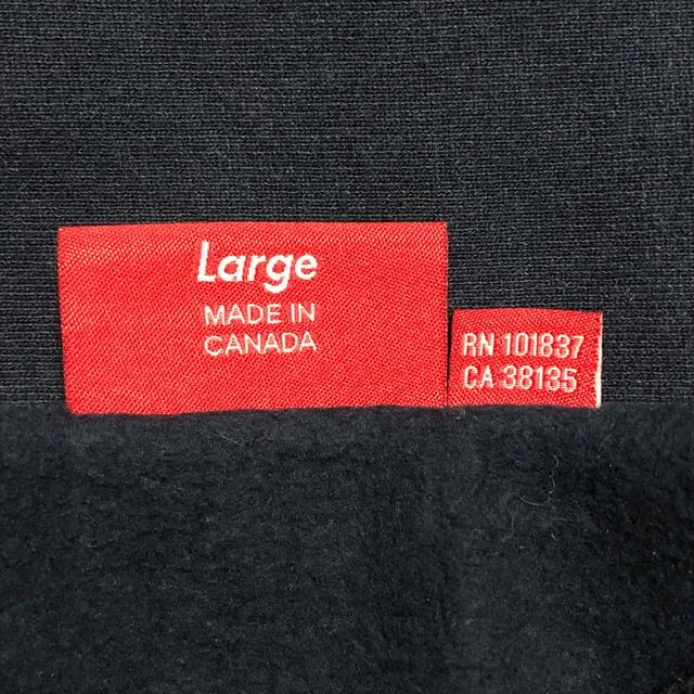 Supreme box logo crewneck navy 18aw L