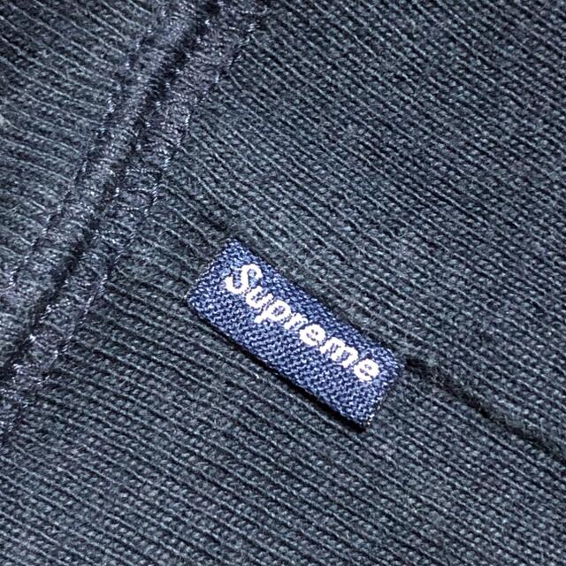 Supreme box logo crewneck navy 18aw L