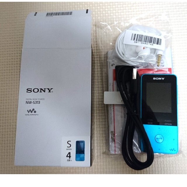 スマホ/家電/カメラソニー SONY ウォークマン Sシリーズ 4GB NW-S313