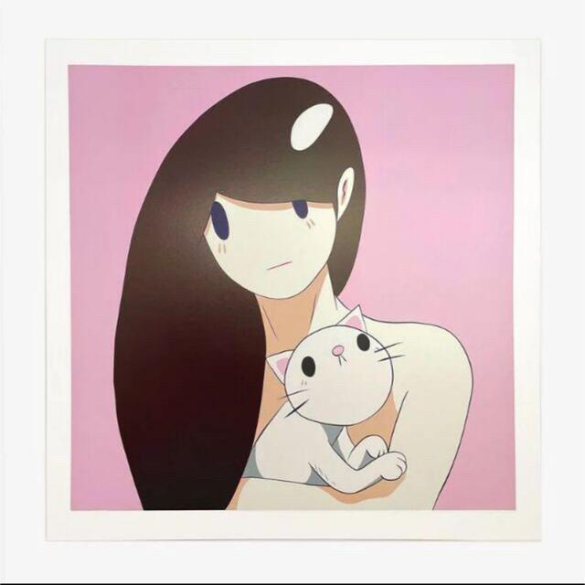 殿堂 Venus 天野タケル and ピンク Print Cat 版画 - alc.uls.or.ug