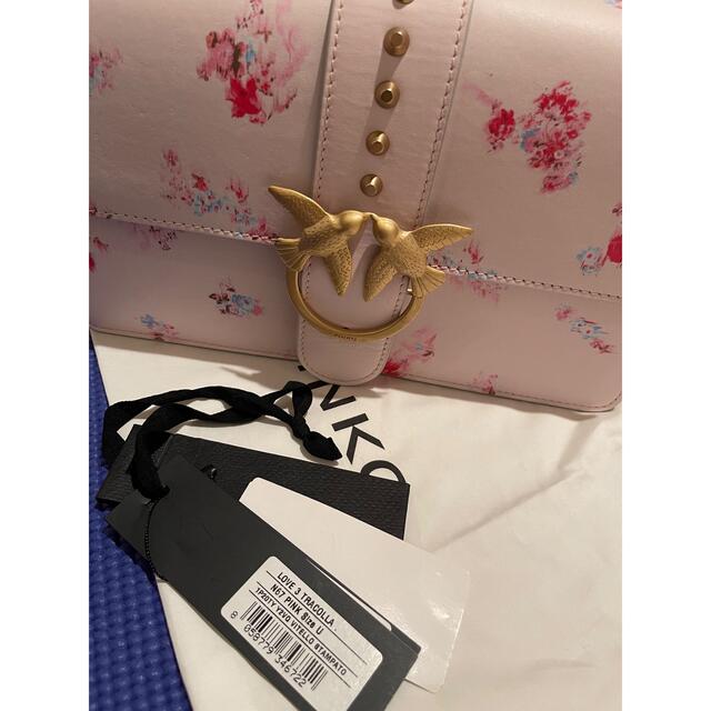 PINKO by beauty_guidance's shop｜ピンコならラクマ - PINKO★ピンコ・花柄のショルダーバッグ(ピンク)の通販 本物保証