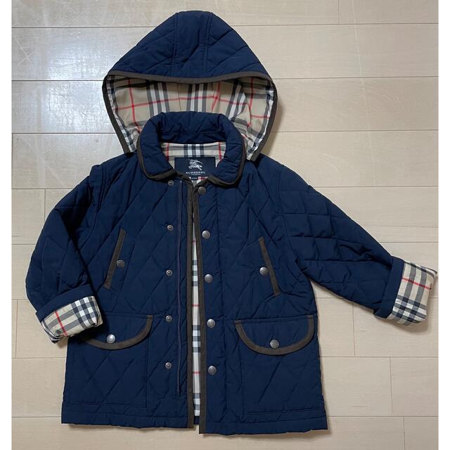 BURBERRY - BURBERRY 120㎝ ネイビーコートの通販 by みんぼさん's