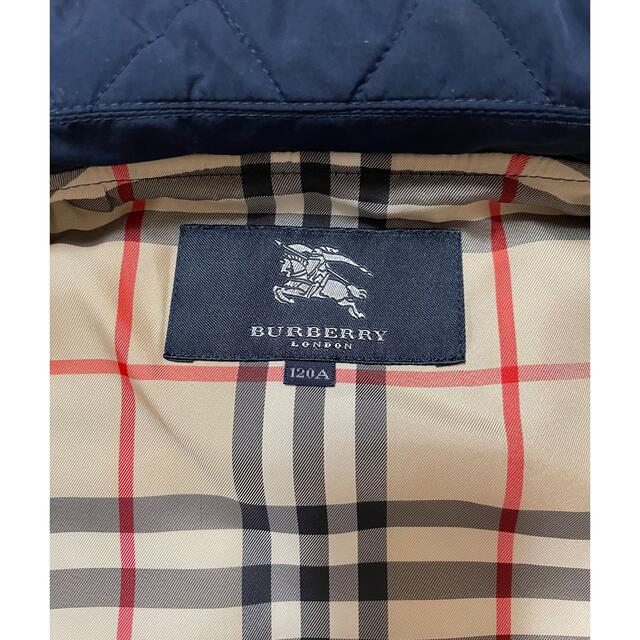 BURBERRY - BURBERRY 120㎝ ネイビーコートの通販 by みんぼさん's