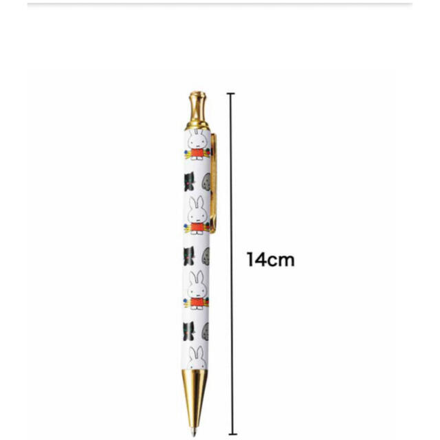 リンネル2月号付録　ミッフィーペンケース　ボールペン エンタメ/ホビーのおもちゃ/ぬいぐるみ(キャラクターグッズ)の商品写真