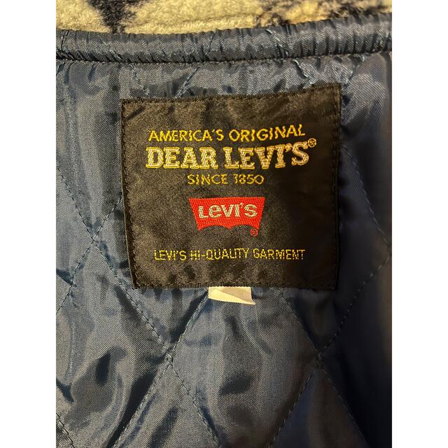 Levi's(リーバイス)のLEVI'S ボアフリースジャケット　ノルディック　総柄　カーコート　90s メンズのジャケット/アウター(その他)の商品写真