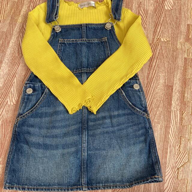 babyGAP(ベビーギャップ)のジャンパースカート　gap キッズ/ベビー/マタニティのキッズ服女の子用(90cm~)(スカート)の商品写真