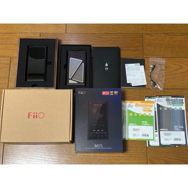 FiiO M15 + 純正ケース　おまけ付き