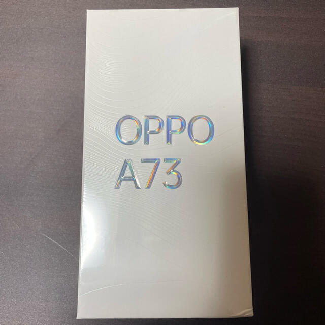 OPPO A73 SIMフリー 新品未開封 ネイビーブルーnanoSIMeSIM付属品