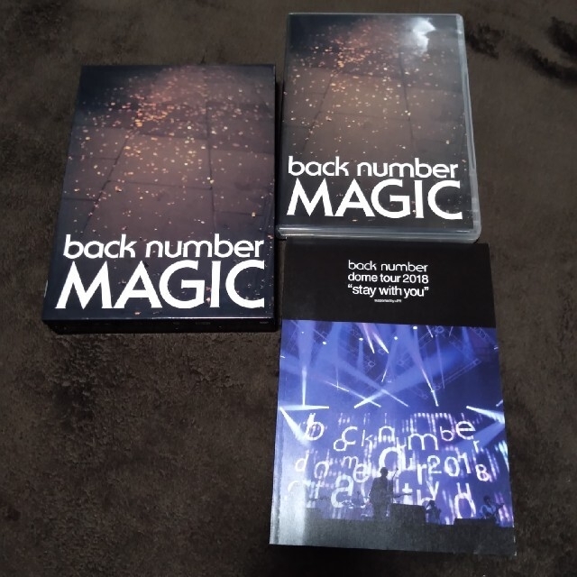 ゆめさん専用 backnumber DVD  MAGIC（初回限定盤A DVD） エンタメ/ホビーのCD(ポップス/ロック(邦楽))の商品写真