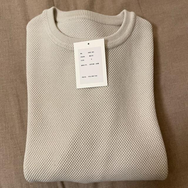 crepuscule moss stitch sweat  メンズのトップス(スウェット)の商品写真