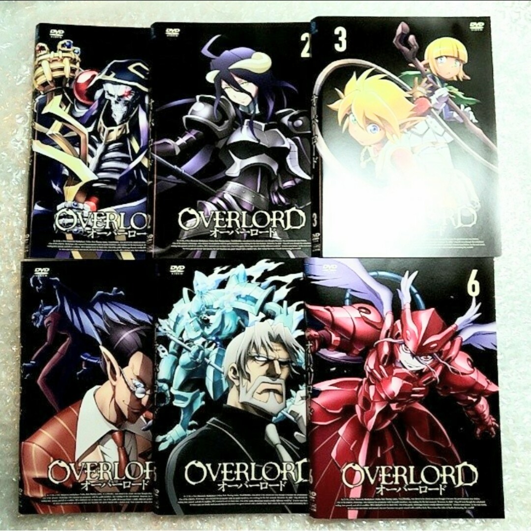 DVD「OVERLORD オーバーロード (第1期) 全6巻」レンタル落ちの通販 by プレイアデス会|ラクマ DVD「OVERLORD オーバーロード (第1期) 全6巻」レンタル落ちの通販 by プレイアデス会|ラクマ