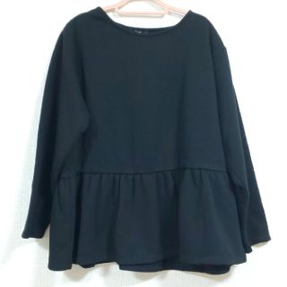 シマムラ(しまむら)のMUMU　ムム　裏起毛　ペフラム　プルオーバー　チュニック　てら　GRL　GU(トレーナー/スウェット)