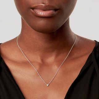 Tiffany & Co. - 未使用ティファニーの一粒ダイヤモンドバイザヤード