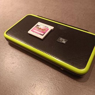 ニンテンドー2DS(ニンテンドー2DS)の2dsll　ブラックライム(携帯用ゲーム機本体)