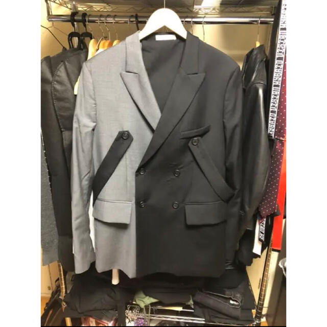 JOHN LAWRENCE SULLIVAN(ジョンローレンスサリバン)のDELADA 18aw double jacket メンズのジャケット/アウター(テーラードジャケット)の商品写真