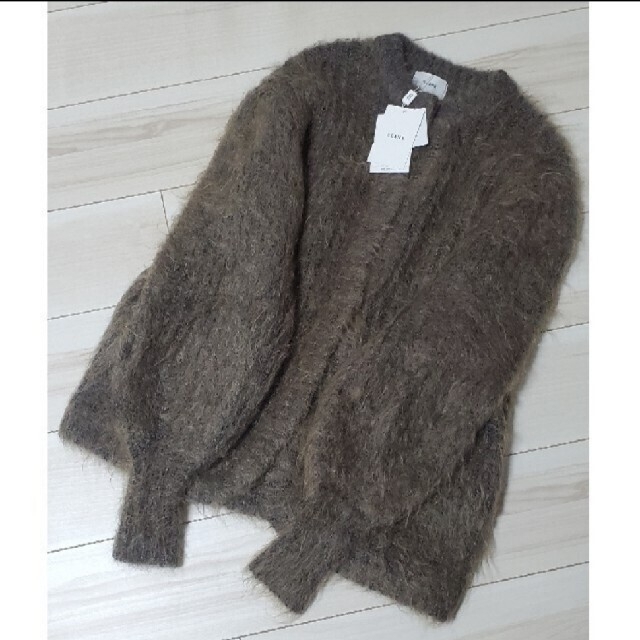 CLANE★COLOR MOHAIR SHAGGY CARDIGAN 6