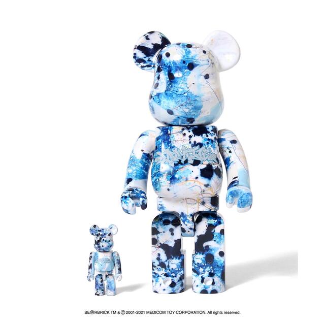 その他LFYT × STASH BE@RBRICK 100%＆400% BLUE