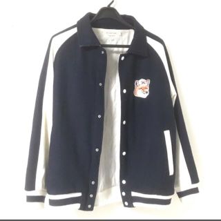 maison kitsune 1周年 青山 限定 スタジャン キツネ 水原希子