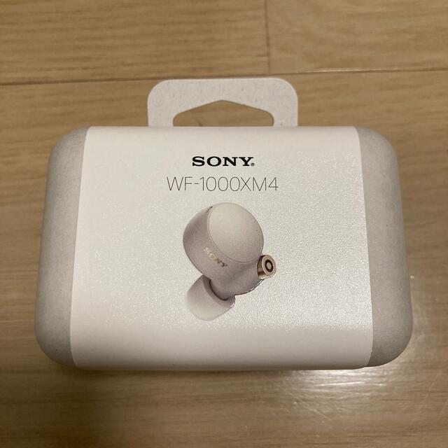 対象外防滴防水機能SONY フルワイヤレスイヤホン WF-1000XM4 シルバー