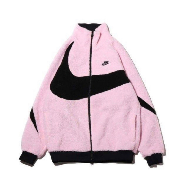 NIKE ナイキ ボア　ジャケット　XL ピンク　リバーシブル