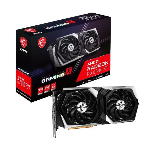 MSI　RADEON　RX6600XT(GAMING X)